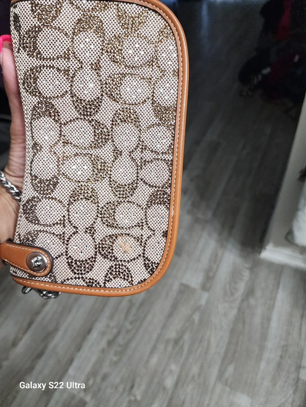 Coach Swinger Crystal Bag